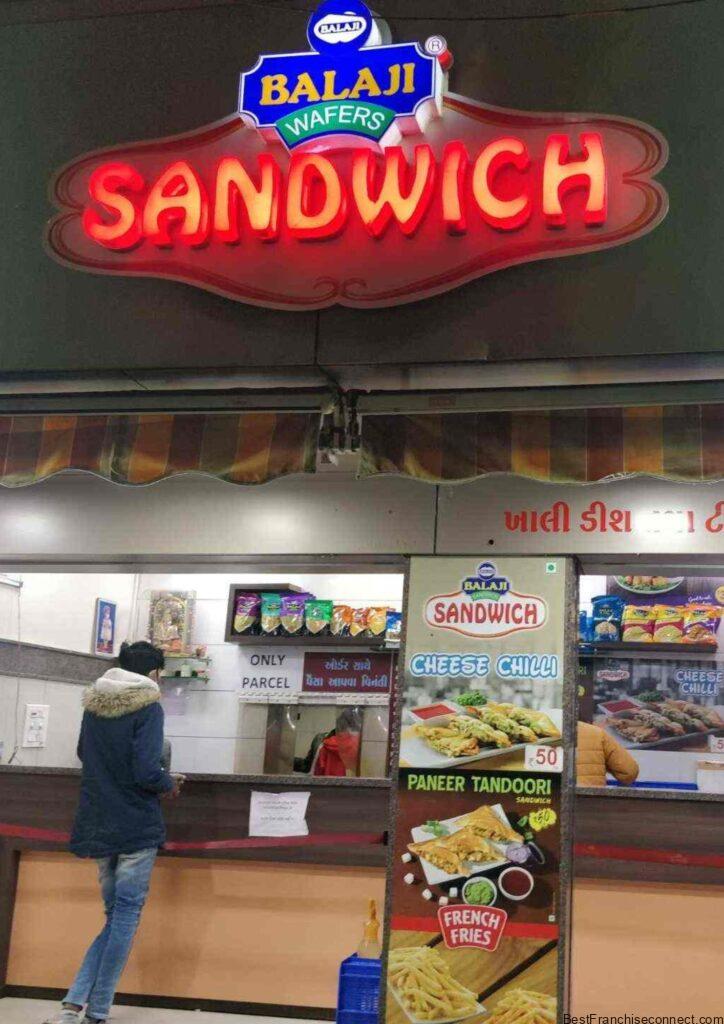 Balaji Sandwich franchise key details