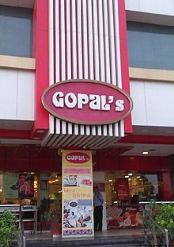 Key Details of Gopal Sweets Franchise