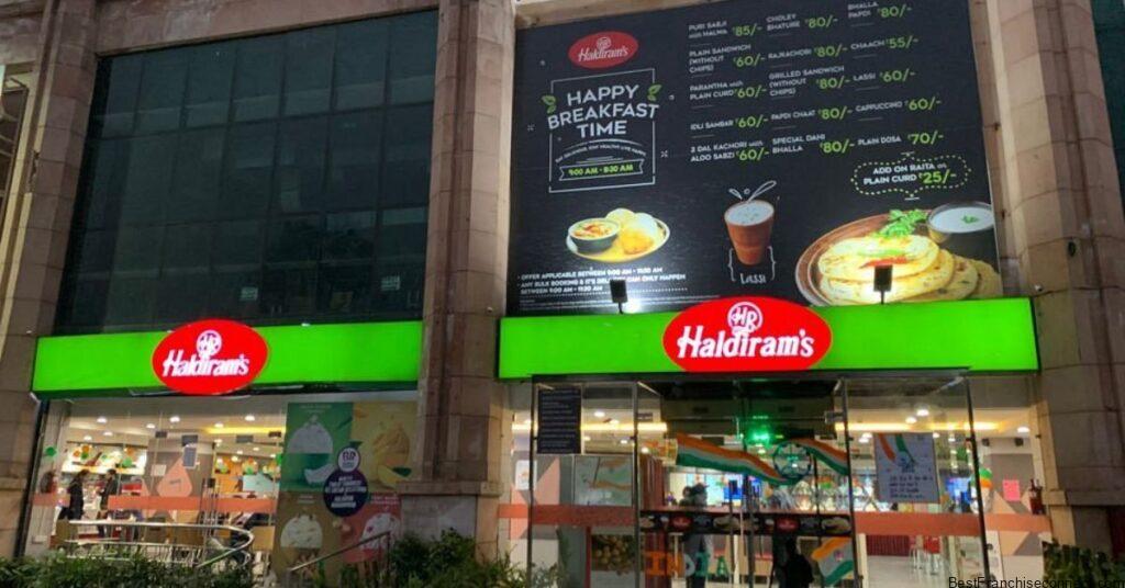 Haldiram Franchise outlet image