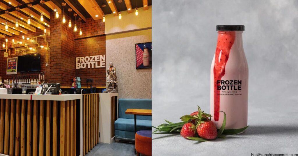 Frozen Bottle outlet and food image