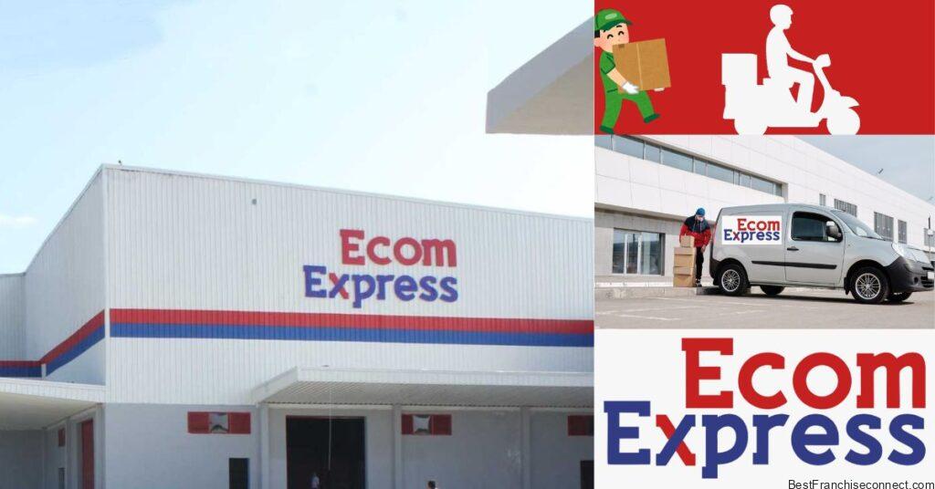Ecom Express outlet and vechile image