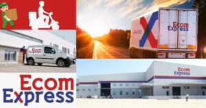Ecom Express Franchise vechile and outlet image